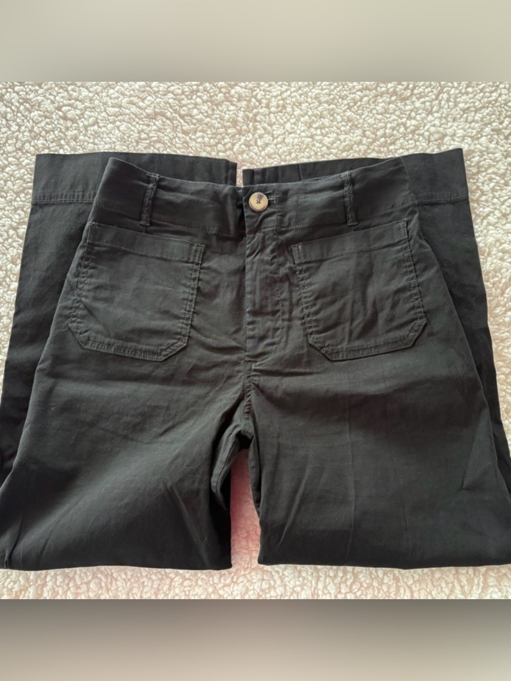 Maeve Black Ankle Crop Collette pants